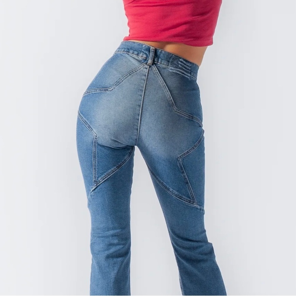 revive denim star butt jeans
